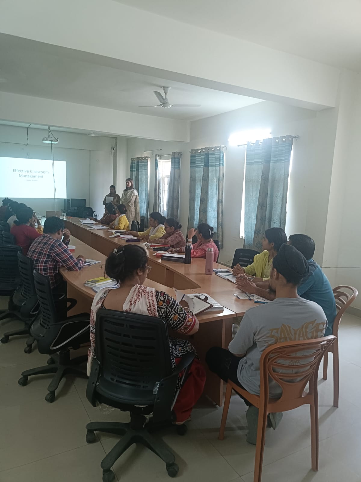 WORKSHOP ON EFFECTIVE CLASSROOM MANAGEMENT